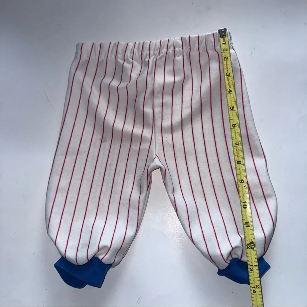 Vintage Triple Play Boys 2T Baseball Halloween Outfit 3 Piece Costume